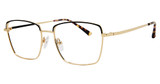 Konishi Eyeglasses KONISHI KF8393 Black/Gold/C1