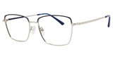 Konishi Eyeglasses KONISHI KF8393 Blue Jeans/Silver/C3