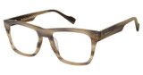 Ben Sherman Eyeglasses WOOD KHAKI STRIATION/C03