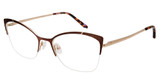 Laura Ashley Eyeglasses Thea MOCHA/MOC