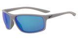 Nike Eyeglasses NIKE ADRENALINE FQ4602 WOLF GREY/GREY W/ BLUE FLAS/014