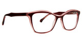 Trina Turk Eyeglasses Caris BURGUNDY/BRG