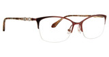 Badgley Mischka Eyeglasses Celie MERLOT/MLT