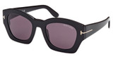 Tom Ford Eyeglasses FT1083 shiny black / smoke/01A