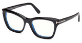 Tom Ford Eyeglasses FT5909-B shiny black/001