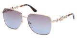 Guess? Eyeglasses GM00004 gold / gradient blue/32W
