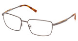 Timberland Eyeglasses TB50005 shiny dark nickeltin/006