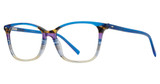 Vivid Eyeglasses SPLASH 91 blue stripe