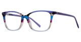 Vivid Eyeglasses SPLASH 91 purple stripe