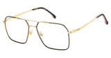 Carrera Eyeglasses CARRERA 336 BLK GOLD B/02M2