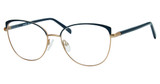 Adensco Eyeglasses AD 253 GOLD COPP/0DDB