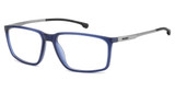 Carrera Ducati Eyeglasses CARDUC 041 MTT BLUE M/0FLL