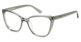 Juicy Couture Eyeglasses JU 256 GLTTR GRY/0Y6U
