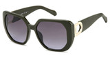 Fossil Eyeglasses FOS 2136/S OLIVE/04C3