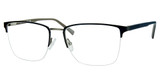 Claiborne Eyeglasses CB 276 MTT BLUE M/0FLL
