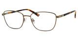 Liz Claiborne Eyeglasses L 682 LT BROWN L/0TUI