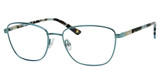 Liz Claiborne Eyeglasses L 682 TEAL/0ZI9