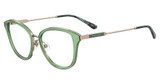 Kate Spade Eyeglasses HALLIE/G GREEN/01ED