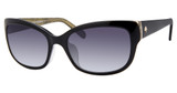 Kate Spade Eyeglasses JOHANNA/F/S BK GLITTR/0NS8