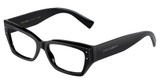 DOLCE & GABBANA Eyeglasses DG3387 BLACK/501