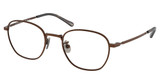 Polo Eyeglasses PH1230TD SHINY BRUSHED BROWN/9147