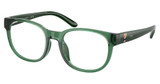 Ralph Lauren Children Eyeglasses PP8549U SHINY TRANSPARENT GREEN/6312