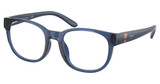 Ralph Lauren Children Eyeglasses PP8549U SHINY TRANSPARENT DARK B/5717