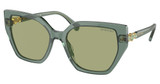 SWAROVSKI Eyeglasses SK6016 TRANSPARENT GREEN/104382