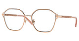 Versace Eyeglasses VE1299D ROSE GOLD/1412