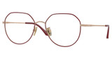 Vogue® Eyeglasses VO4301D TOP FUCSIA/MATTE ROSE GO/5089