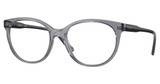 Vogue® Eyeglasses VO5552F TRANSPARENT DARK GREY/1981