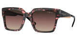Vogue® Eyeglasses VO5553S RED TORTOISE/3148E2