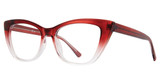 Value Eyeglasses SOHO 1089 burgundy fade crystal