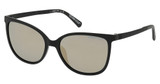 Kenneth Cole New York Eyeglasses KC00053 shiny black / smoke polarized/01D