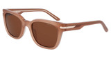 Nike Eyeglasses NIKE CRESCENT II EV24018 MILKY MINK / BROWN/201