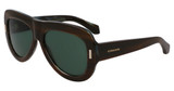 Ferragamo Eyeglasses SF2029SE STRIPED BROWN GREEN/221