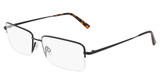 Flexon Eyeglasses FLEXON H6073 SATIN BLACK/002