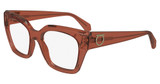 Ferragamo Eyeglasses SF2983 TRANSPARENT RUST/224