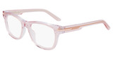 Nike Eyeglasses NIKE 7176 BLUSH/CRYSTAL LAMINATE/689