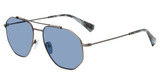John Varvatos Eyeglasses SJV570 Gunmetal 586N