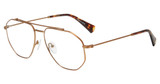 John Varvatos Eyeglasses VJV195 Brass P0AV