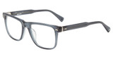 John Varvatos Eyeglasses VJV438 Transparent Navy 0NVY