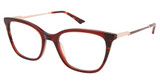 KAY UNGER Eyeglasses K276 Burgundy/BUR