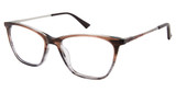 KAY UNGER Eyeglasses K275 Brown/BRN