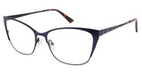 KAY UNGER Eyeglasses K274 Navy/NAV