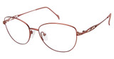 STEPPER Eyeglasses 50291 SI Burgundy/BUR