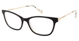 BETSEY JOHNSON Eyeglasses CLASSY LADY Black/BLK