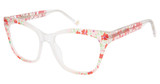 BETSEY JOHNSON Eyeglasses POPPIN Clear/CLR