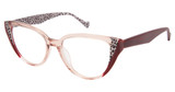 BETSEY JOHNSON Eyeglasses BE AMAZING Tan/TAN