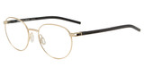 Porsche Eyeglasses P8756 Grey Gold C000